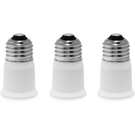 glo-shine E26 to E26 Extender Adapter,E26 Edison Screw to E26 Edison Screw Lamp Bulb Socket Extender