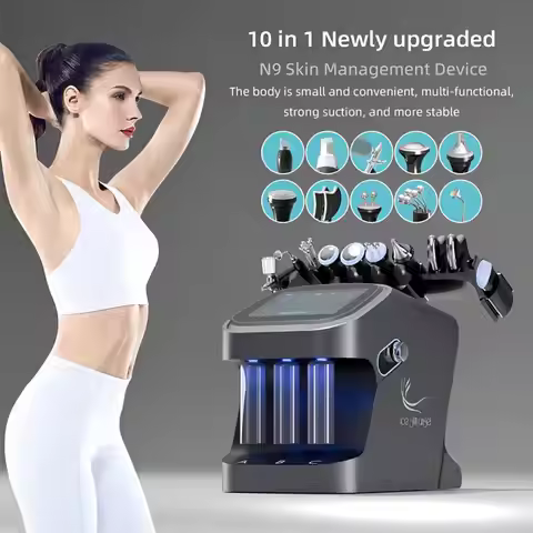 10 1 Microdermabrasion Aqua Peeling Machine Hydro Oxygen Facial Dermabrasion Body Whitening Deep Cle