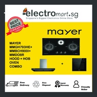 MAYER  MMGH793HE+ MMBCH900I+ MMDO8R HOOD + HOB OVEN  COMBO