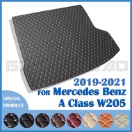 Car Trunk Mat For Mercedes Benz C Class Sedan W205 C180 200 220 250 260 2015-2020 19 18 17 Custom Ca
