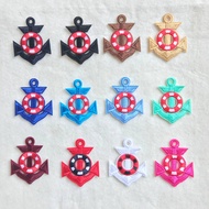1 PIECE - IRON PATCH ANCHOR EMBLEM/ jangkar IRONING EMBLEM/