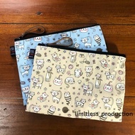 Limitless - CANVAS MOTIF Document Pouch Series C Large Note Book Size / Batik Arisan Note and Book P