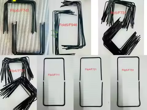 For Samsung Galaxy Z Fold 1 2 3 4 5 Z Flip 1 2 3 4 5 6 Middle Frame Bezel Replacement F7000 F7070 F7