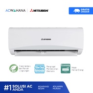 Mitsubishi AC Split Dinding Standard R32 1/2 PK ( 0.5 PK ) - SRK05CXP-W3 | 05CXP