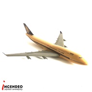 Vintage Megatop Singapore Airlines Boeing 747 Model Plane