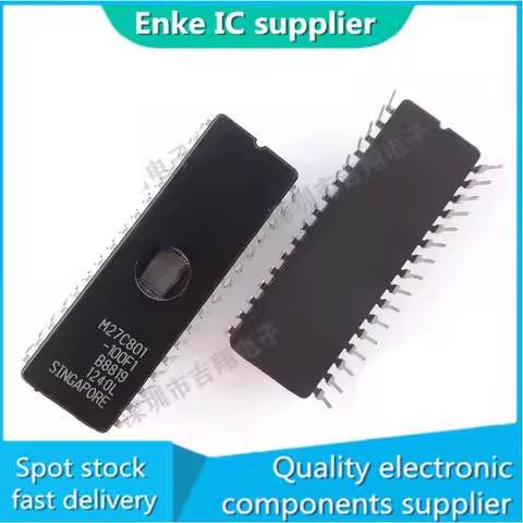 Free Shipping 10pcs/lot M27C801-100F1 M27C801 27C801 CDIP-32 stock memory chips Quick delivery of sp