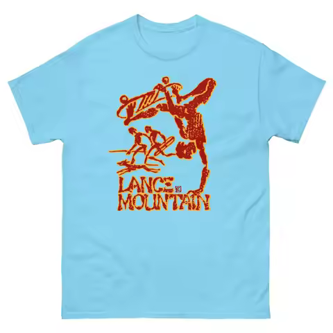 Lance Mountain Skater Vintage Retro 80s Skateboarding T Shirt Designs