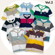 2Y - 9Y premium tshirt stripes Vietnam / baju jalan ( VOL 2 )