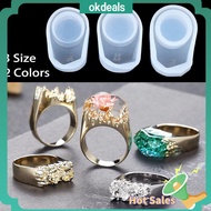 OKDEALS Tools Pendant UV Epoxy Resin Mould Ring Silicone Mold Jewelry Making