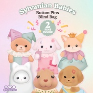 Sylvanian Babies Button Pins Gacha + ̊ෆ cute kawaii bunny bear dog cat animal pin fennec fox