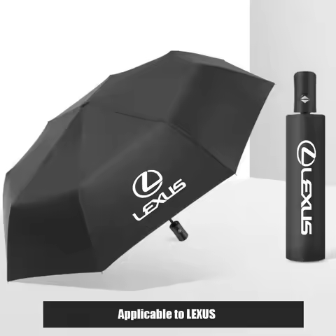 For Lexus ES300 RX330 RX300 GS300 IS250 IS200 CT200h IS300 NX Car Umbrellas Automatic Folding Windpr