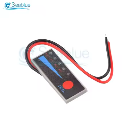 1S 2S 3S 4S 5S 6S 7S 3.7V-29.4V 18650 Li-ion Lipo Lithium 12V Battery Level Indicator Tester Capacit