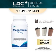 LAC Magnesium 250mg (90 Tablets) [Exp Aug 2028] 01404110