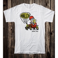 Hot Rod T Shirt 100% Cotton Vintage Art Speed Shop Malco Automotive Akron Oh