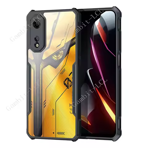 For ZTE Nubia Neo 2 5G Case Transparent Cover Luxury Shockproof Bumper Protective Ring Holder Shell 