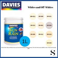 Davies Sun and Rain Odourless Elastomeric Paint For Interior and Exterior Concrete Surfaces(Wall) 1L