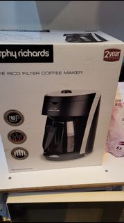 全新 Morphy Richards 咖啡機 Morphy Richards 47001 Filter Coffee Maker Graphite