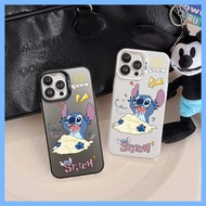 Cute Stitch iPhone Case Bright Colors, Shockproof iP 11/12/13/14/15/16/17/Plus/Pro/Max/XR/XS