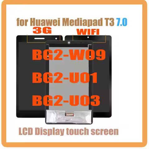 New For Huawei MediaPad T3 7 BG2-W09 BG2-U01 BG2-U03 LCD Display Matrix Touch Screen Panel Digitizer