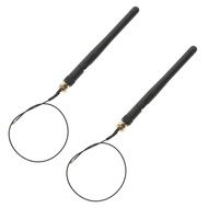 **包郵** [2件裝] 2.4G棒狀天線 搭配SMA-IPEX 轉接線 增益3DBi 全向 WIFI 天線 PC0301