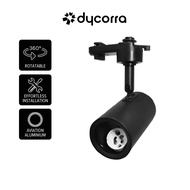 Dycorra LED Track Lamp Holder (GU10 Bulb Included) Black White Aviation Aluminium
