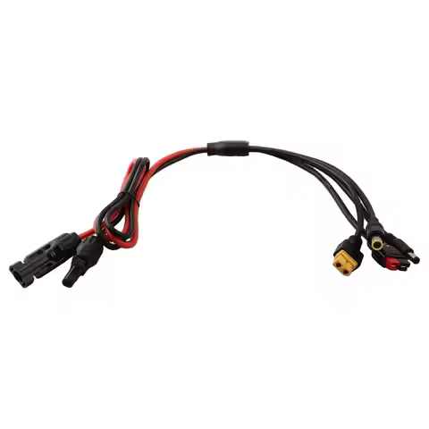 For Anker 521 4-in-1 Solar Charging Cable For Solar Panels For Power Stations Silicone Wire Pvc Stab