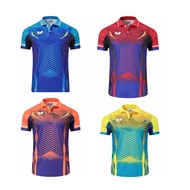 New 4 Color NEW Badminton Table Tennis Jersey Clothes Shorts Lapel Racing Suit Training Clothes Ping-pong Clothes Running Shirt