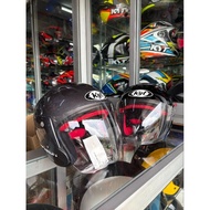 HELMET KYT VISION 2 OPEN FACE DJ MARU SINGLE VISOR HELLCAT TT COURSE NFJ TTR JET D CITY INDONESIA IT