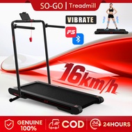 Treadmill VibrationTreadmill Walking Pad Ultra-Thin Incline Treadmill Foldable  Exercise Running Tre