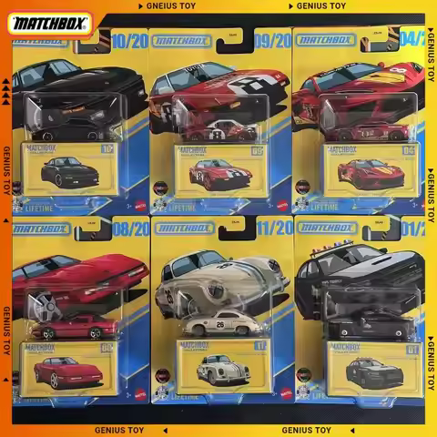 Matchbox 2026 70th Anniversary Collectors GBJ48-F Alloy Diecast Collectible Cars Porsche 365 911 Cor