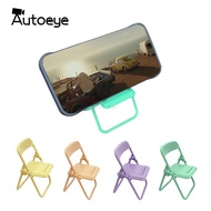 Phone Holder Stand Chair Cute Color Adjustable iPhone Samsung Foldable Mobile Desk Mount Lazy Bracket Green Purple Yellow Orange
