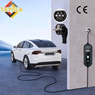TAYSLA Type2 Portable EV Charger 2023 for BYD Dolphin  EV Charging Station Wallbox Fast Charging at 