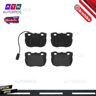 ผ้าดิสเบรคหน้า LAND ROVER DEFENDER L316 DISCOVERY I LJ RANGE ROVER I 1989- RANGE ROVER II 1994- P44