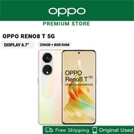 Original Used Oppo Reno8 T 5G 256GB + 8GB RAM 108MP 6.7 inches Android Handphone Smartphone