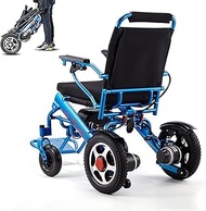 Luxurious and lightweight Lightweight Portable Travel Aluminum Alloy Foldable Disabled Power Wheel Chair Dual Motor Electronic Brake System For Air Travel