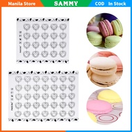 40*30cm Macaron Silicone Kneading Mat Reusable Baking Mat Silicon Baking Mats Oven Liner Sheet
