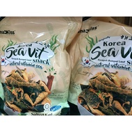 Snackiss Korea Sea-vit snack Vegan/ Salted Egg 350g