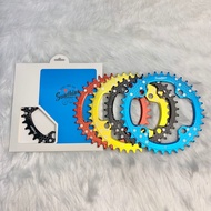 PEDALSPIN Chainring Mountain Bike Chainwheel Chainring Round Disc 104bcd 32t 34t 36t 38t 40t Crankse
