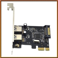 [chasoedivine.] PCIE Expansion Card PCI-E to 2-Port USB3.0 5Gbps Convert Card Riser for Win7/8/9/10/