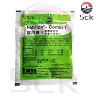 富田農Fetrilon Combi 1(2.5g)Unsur/behn meyer Baja subur Tanaman semburan Daun Micronutrient Fertilizer