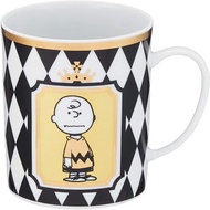 史諾比 - 日本製Peanuts Snoopy史努比杯史諾比杯咖啡杯 CeCera 高級陶瓷杯 燙金黑白 查理布朗 平行進口