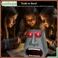 LUOLVUO Dare Lie Detector, Lighting Sound Effects Two Modes Lie Detector Test, Lie Detective Truth o