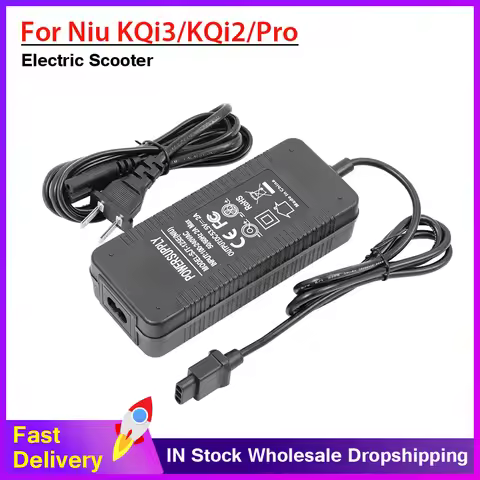 53.5V 2A Electric Scooter Battery Charger for NIU KQi1 Pro/Sport & KQi2 Pro/ KQi3 Pro/Sport/ Max Cha