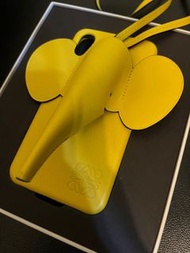 Loewe黃色大象手機殼 iPhone X/XS