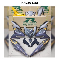 RAPIDO COVER SET Y15ZR V1/V2 SNIPER YELLOW HORNET (STICKER TANAM/AIRBRUSH) - RACS013 RACS033