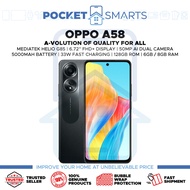 [Malaysia Set] Oppo A58 (128GB ROM | 6GB /8GB RAM) 1 Year Oppo Malaysia Warranty