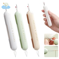 [LI] 2 In 1 Needle Threaders Sewing Seam Rippers Stitching Remover And Threader Household Manual Sew