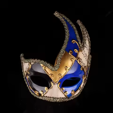 Masquerade Makeup Ball Party Mask Adult Performance Venice Retro Masks Props for Halloween Dress Up 