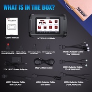 ANCEL MT700 เครื่องสแกน OBD2 เครื่องมือวินิจฉัยมอเตอร์ไซค์ เช็คโค๊ดระบบเต็ม รองรับการปรับรอบเดินเบา