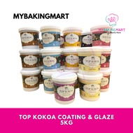 Top Kokoa Coating &amp; Glaze 5kg - Decoration Glaze Ganache Coating - Halal